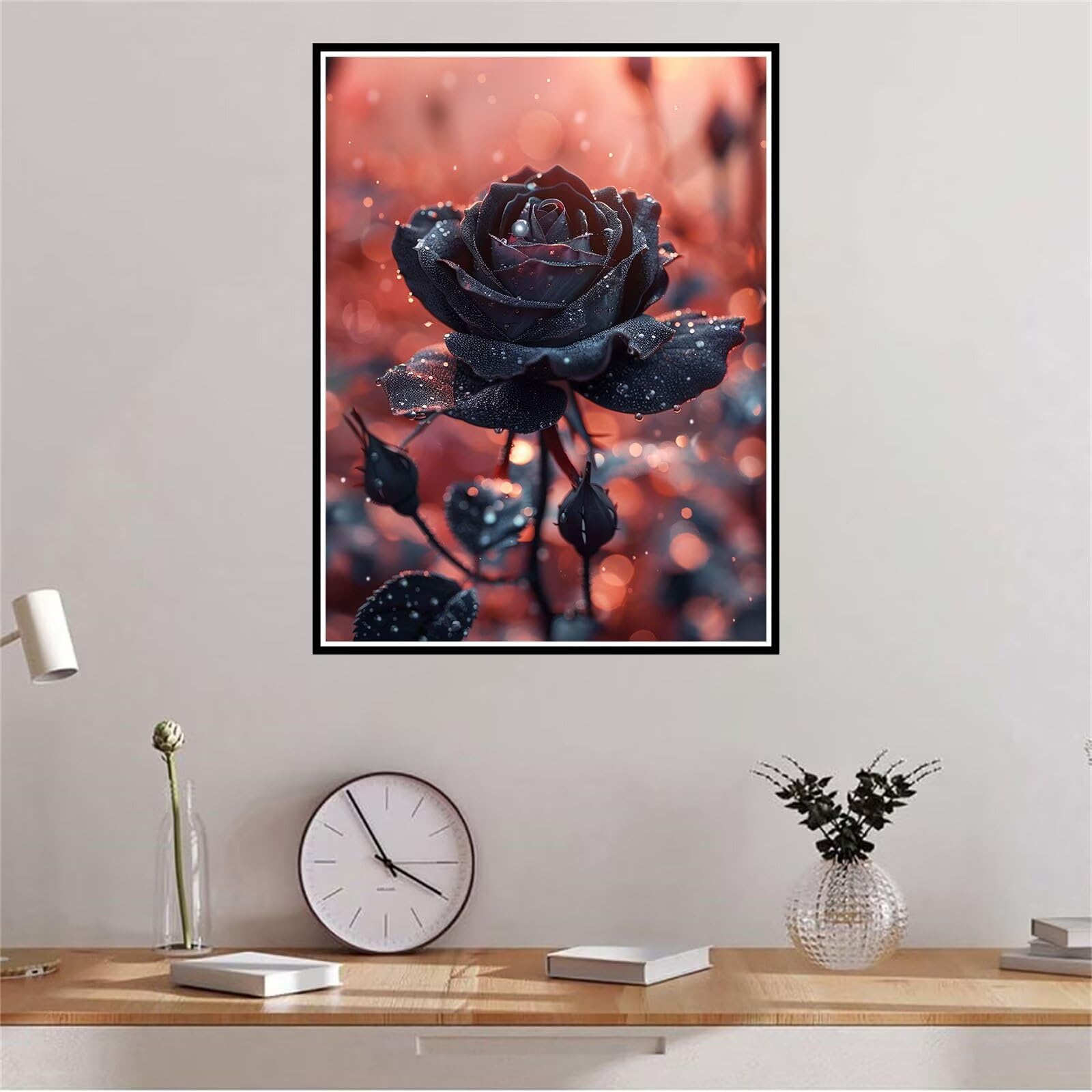 Amazon.co.jp: 花 ダイヤモンドアート30x40cm ダイヤモンドアート